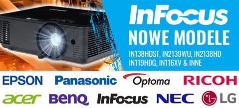 Nowe projektory Infocus już w sprzedaży!